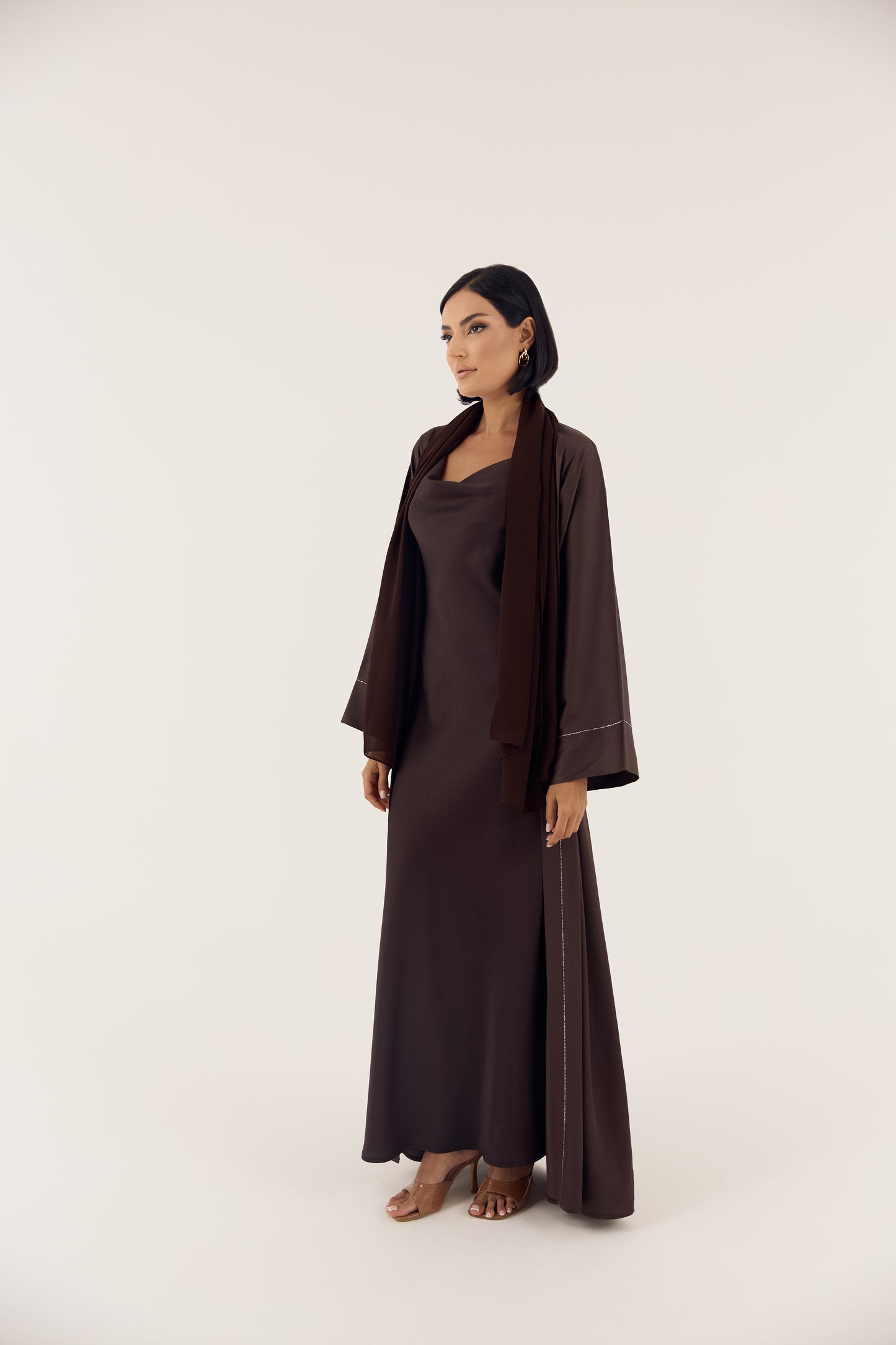 4-Piece Emirati Satin Set