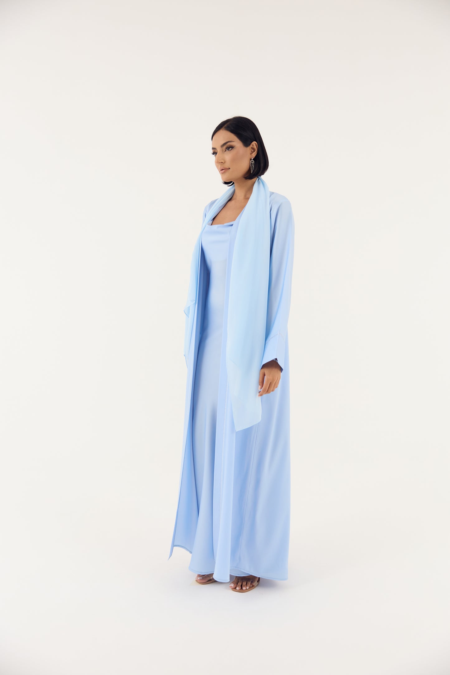 4-Piece Emirati Satin Set