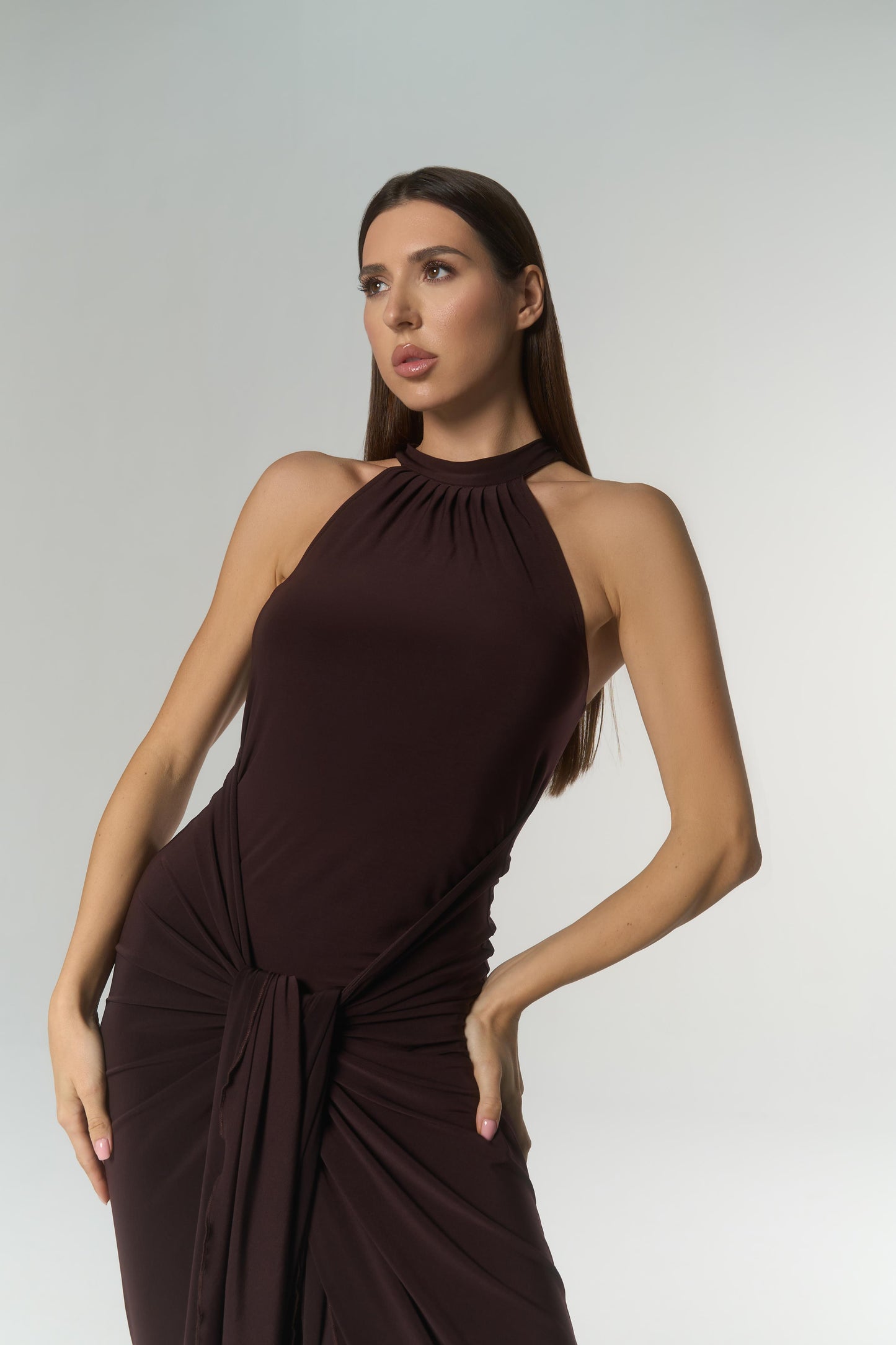 Mermaid dress brown - Flaya