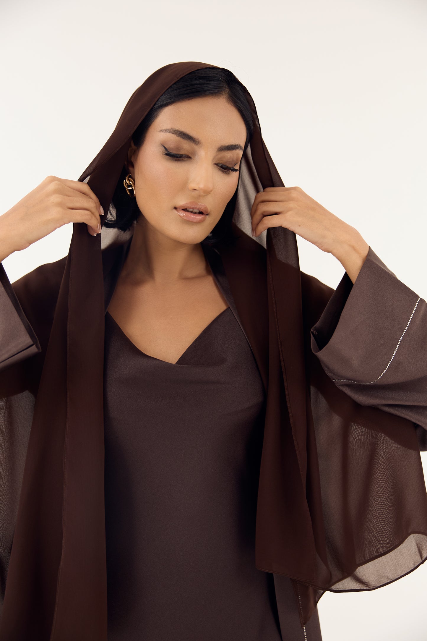 4-Piece Emirati Satin Set