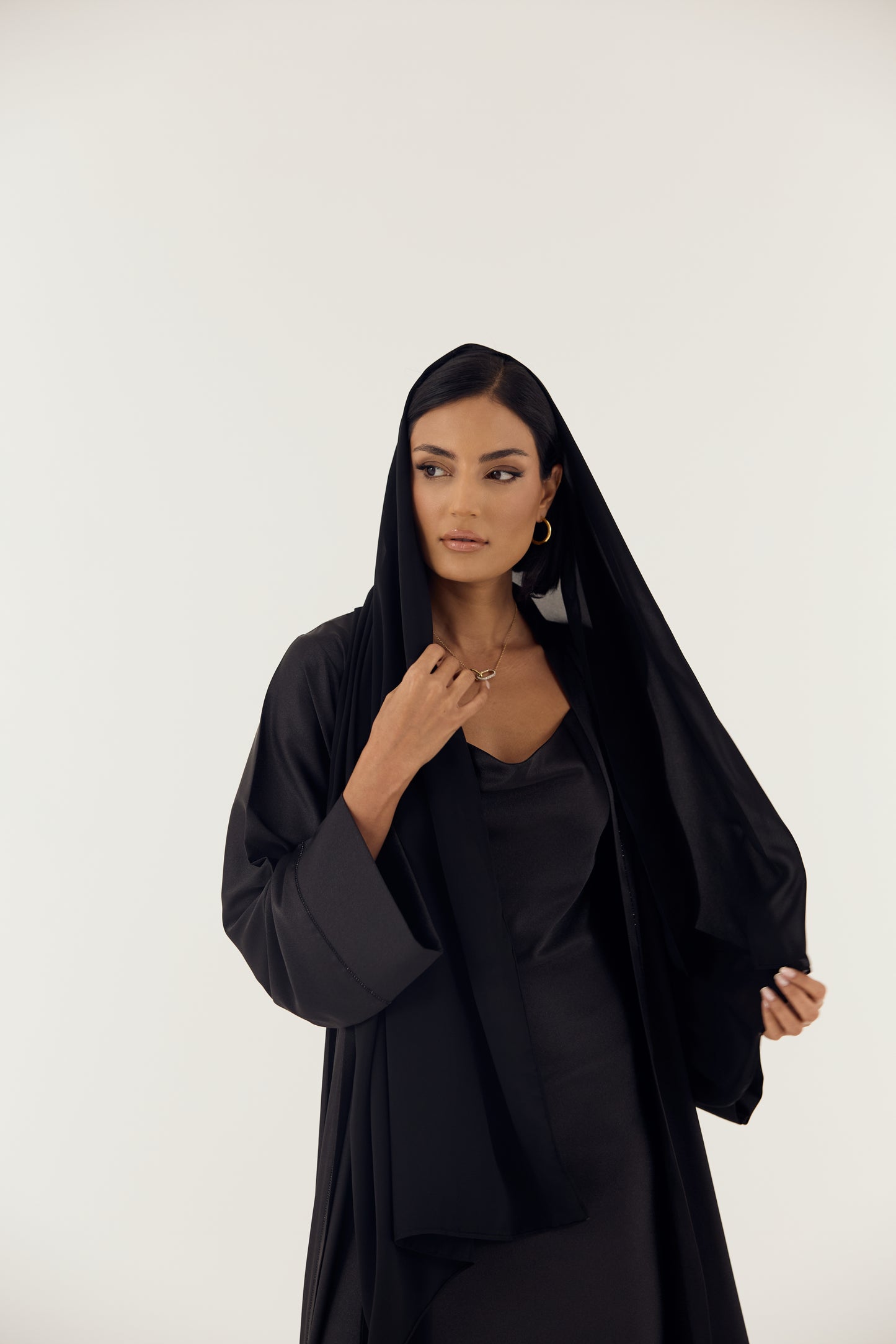 4-Piece Emirati Satin Set
