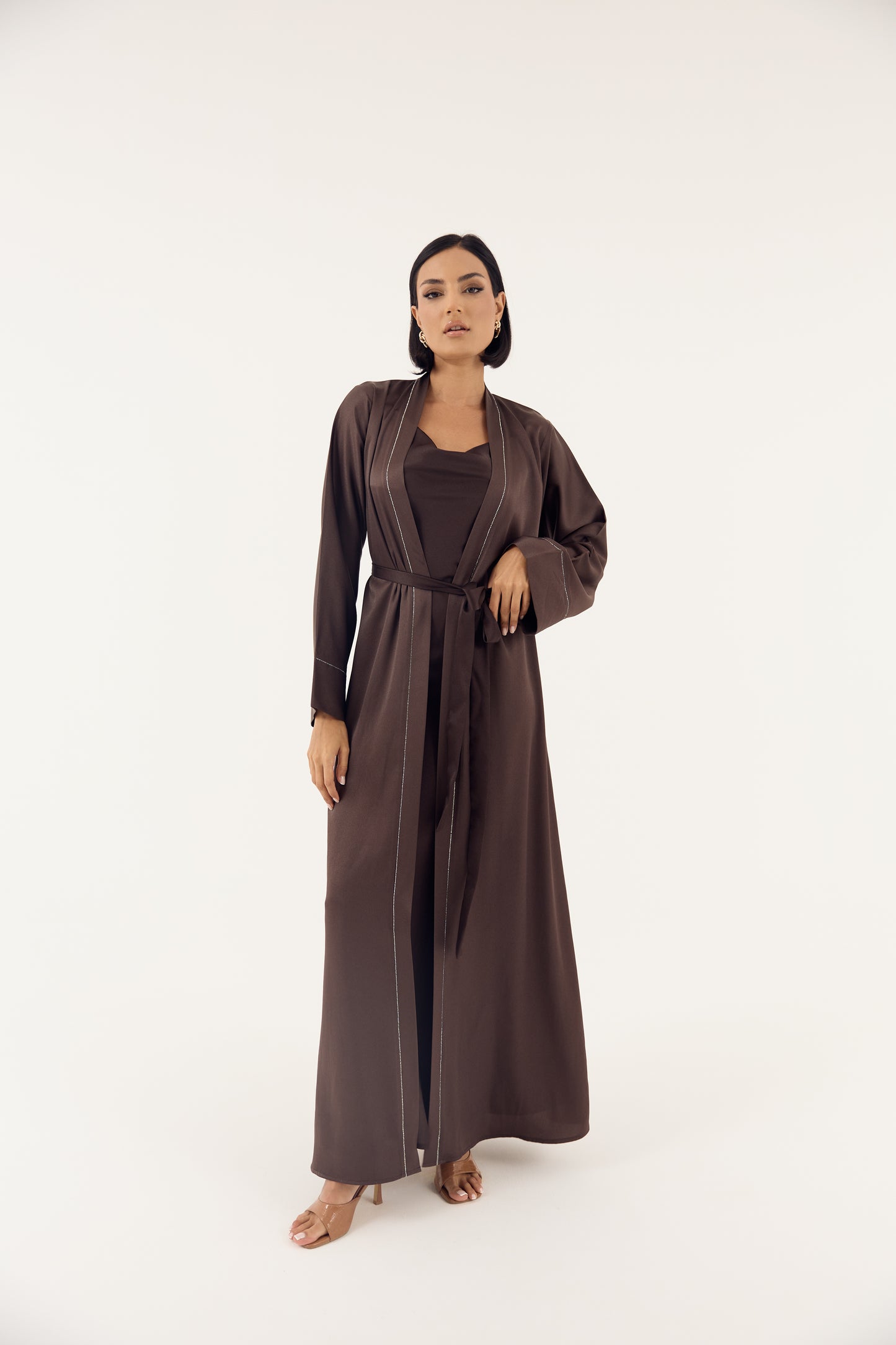 4-Piece Emirati Satin Set