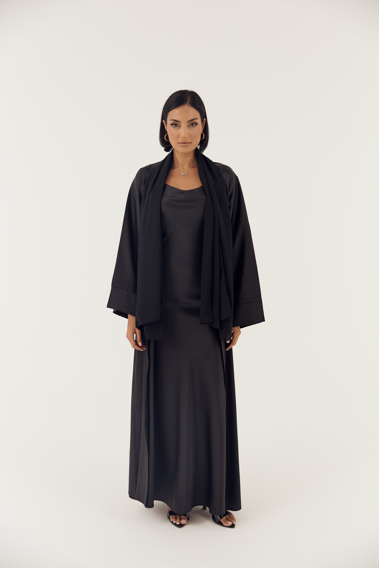 4-Piece Emirati Satin Set