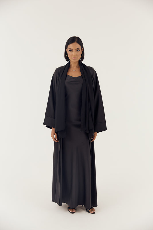 4-Piece Emirati Satin Set