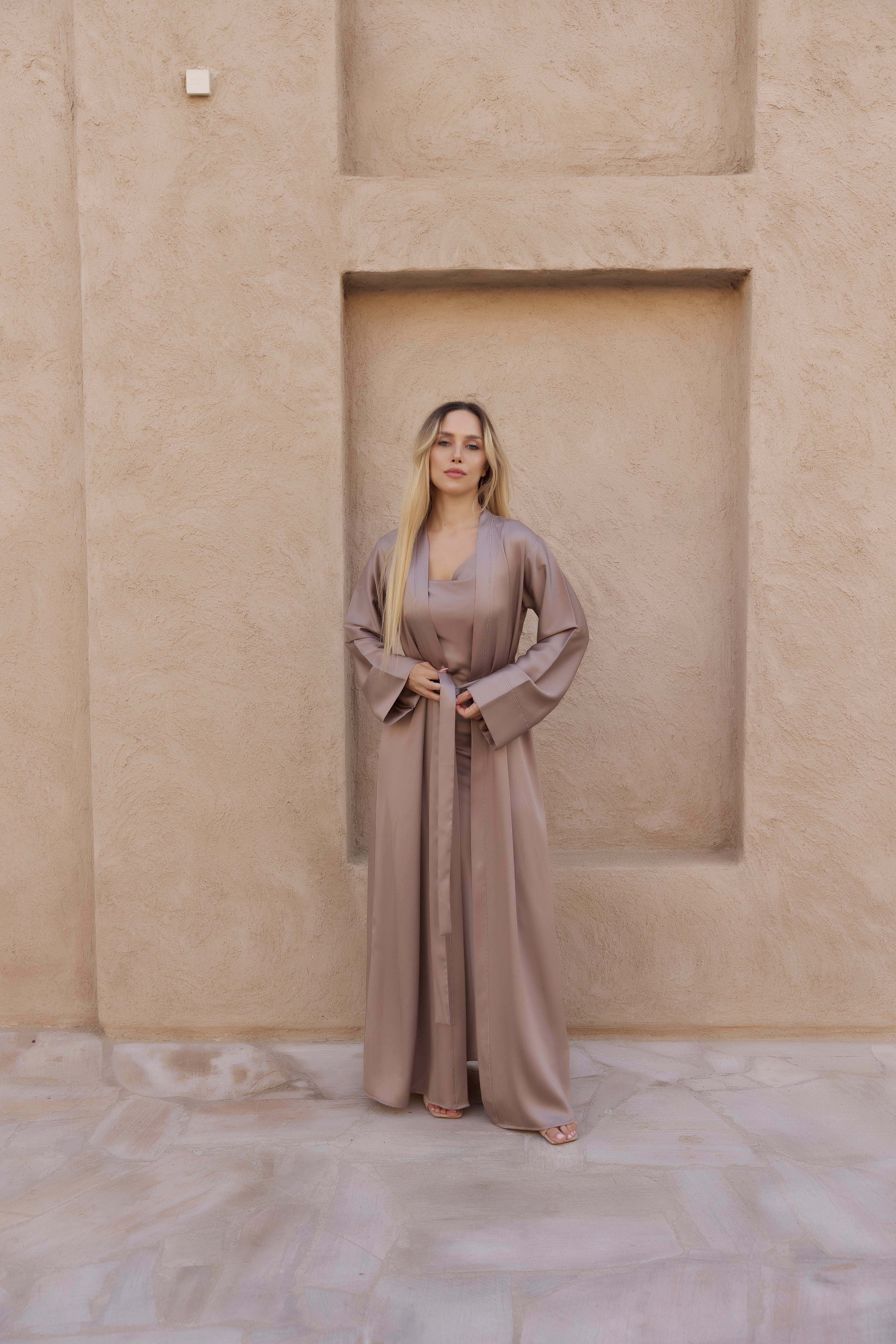 Emirati Satin beige - Flaya