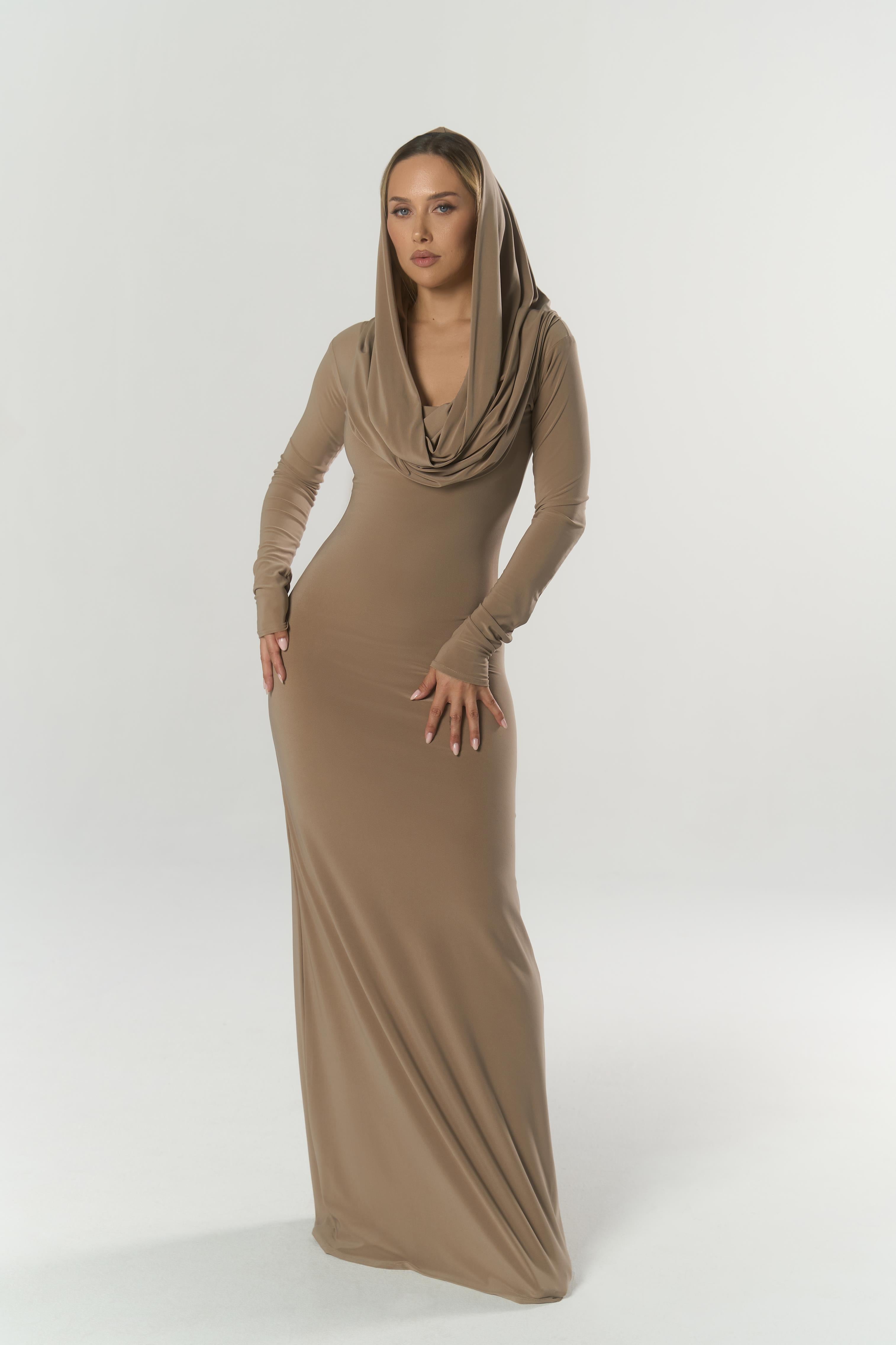 Transforming dress nude - Flaya