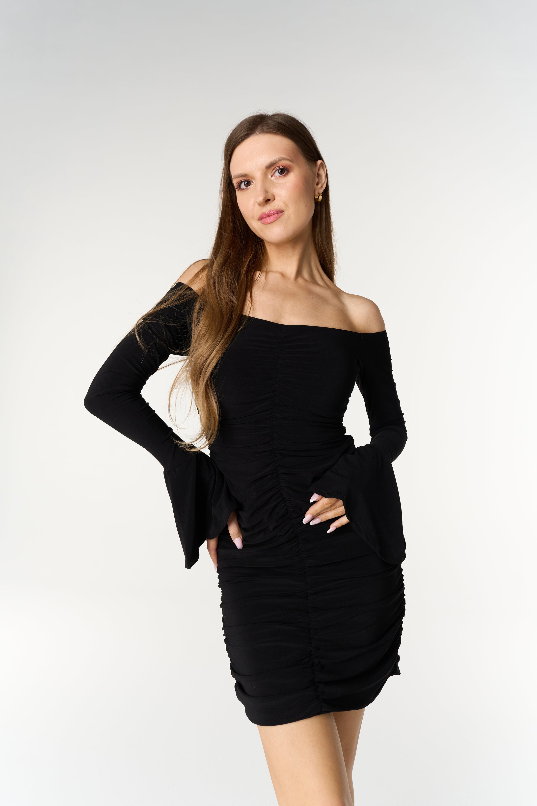 Black Marsmallow Dress