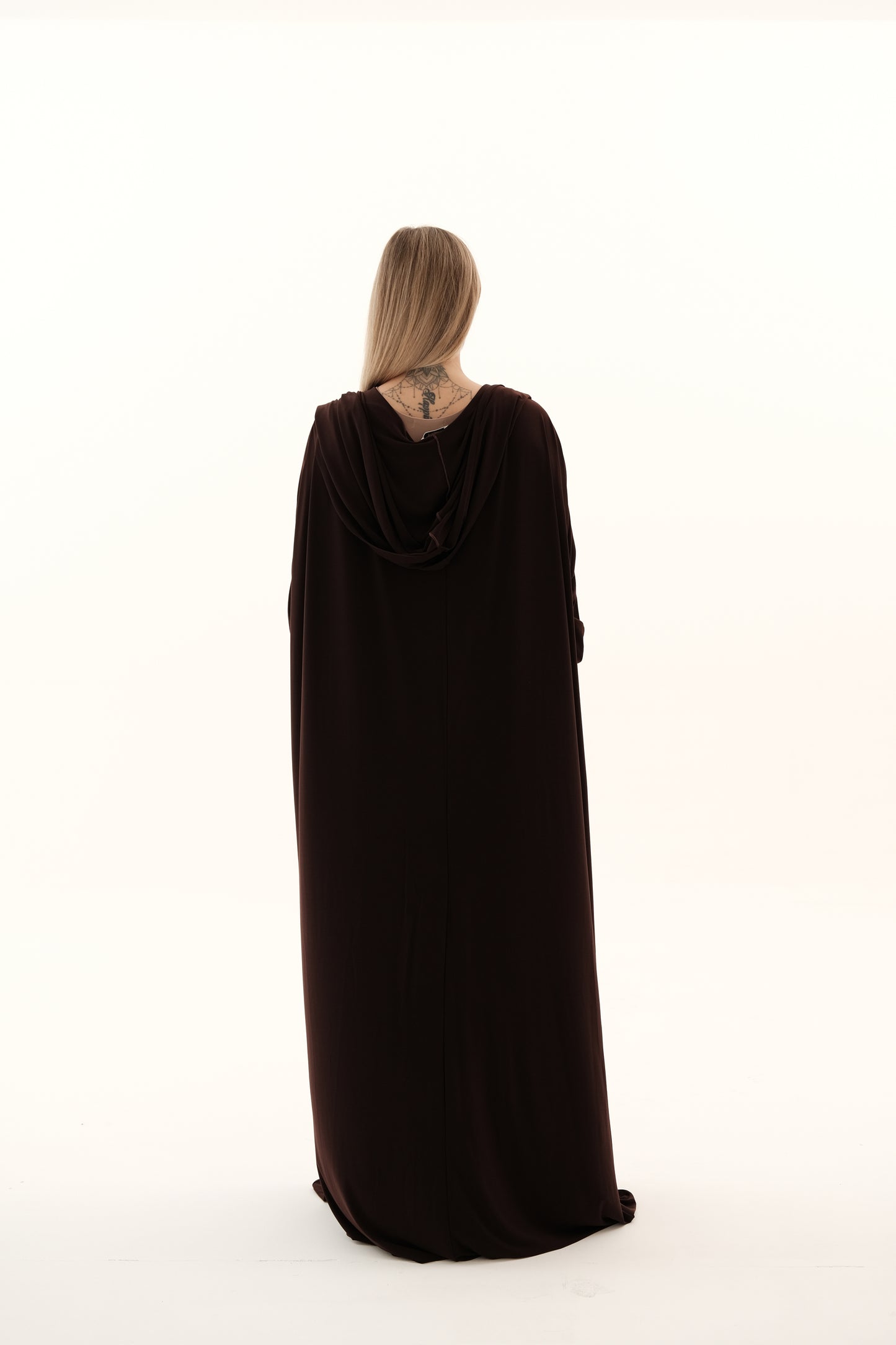 Stretching Abaya Chocolate