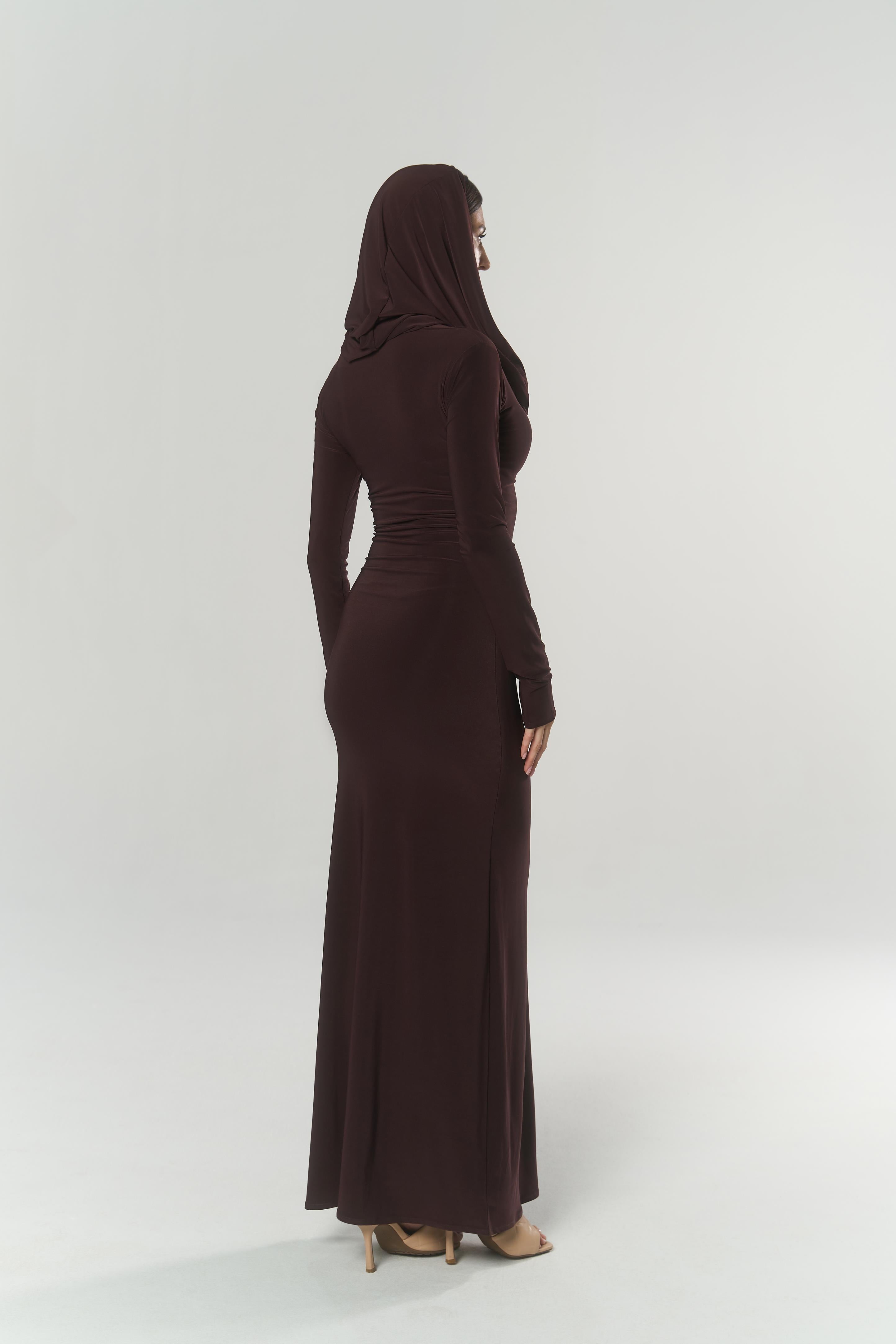 Transforming dress brown - Flaya