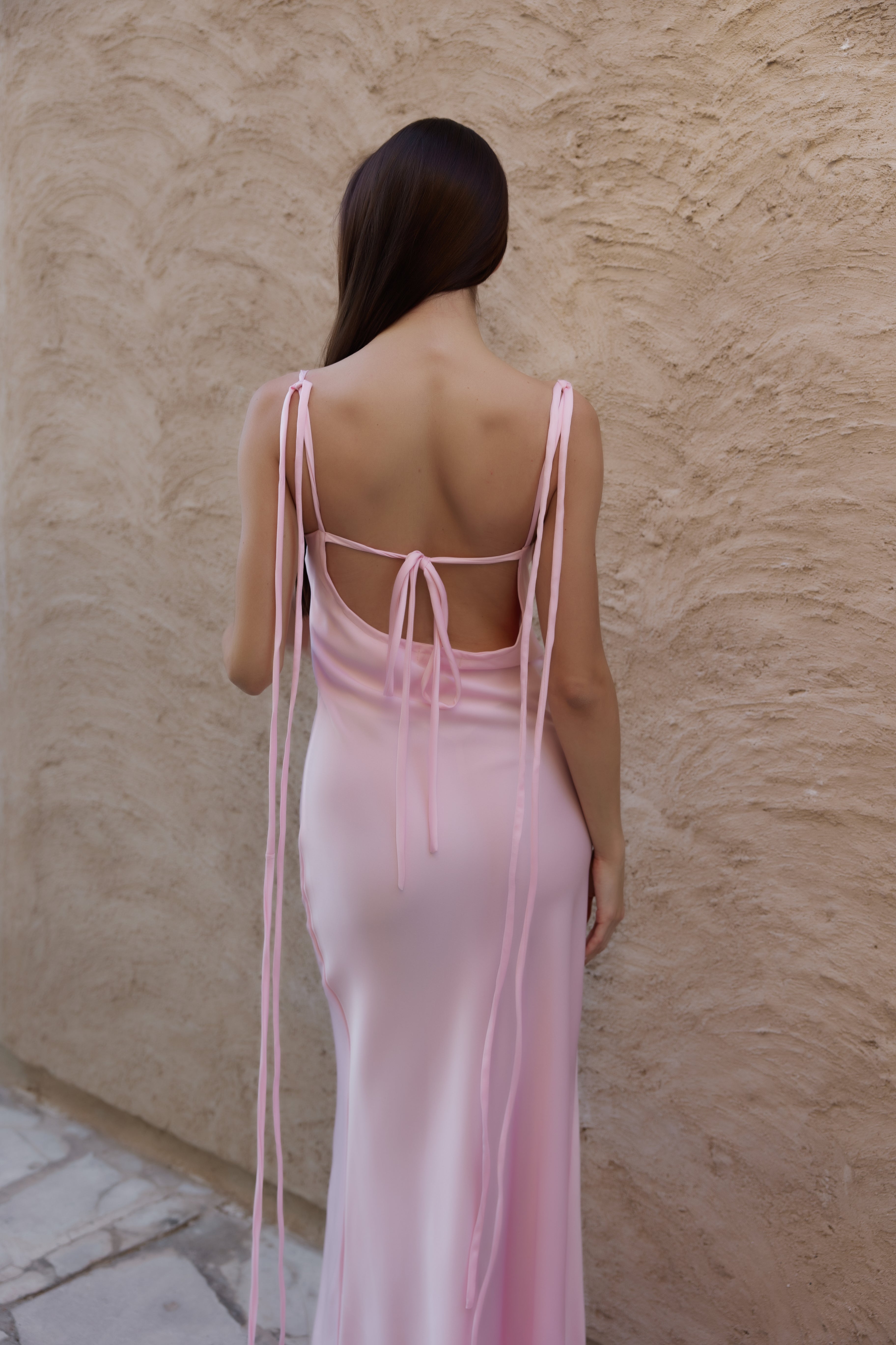 Emirati Satin Baby pink - Flaya