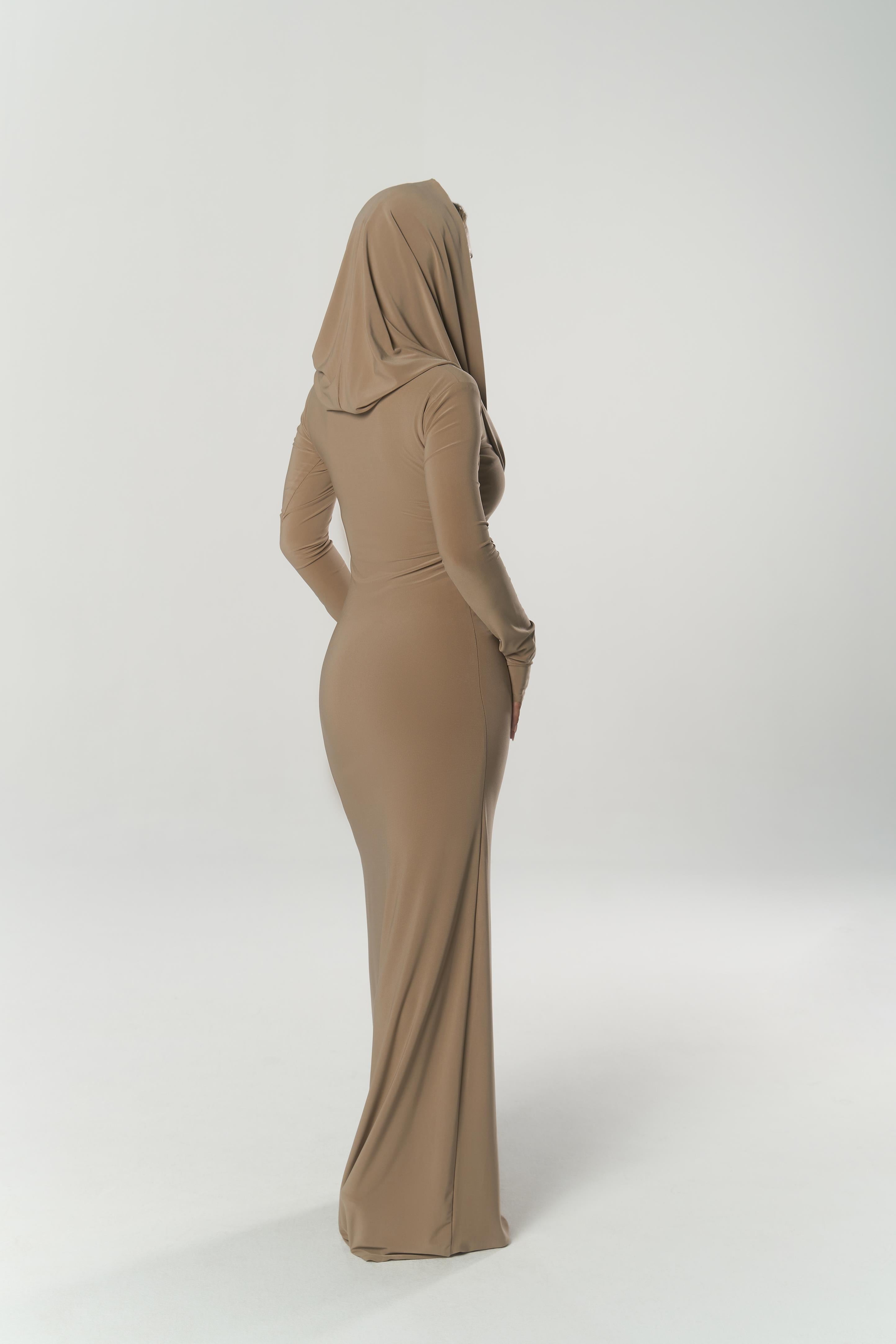 Transforming dress nude - Flaya