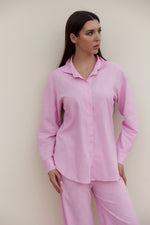 Linen set baby pink - Flaya