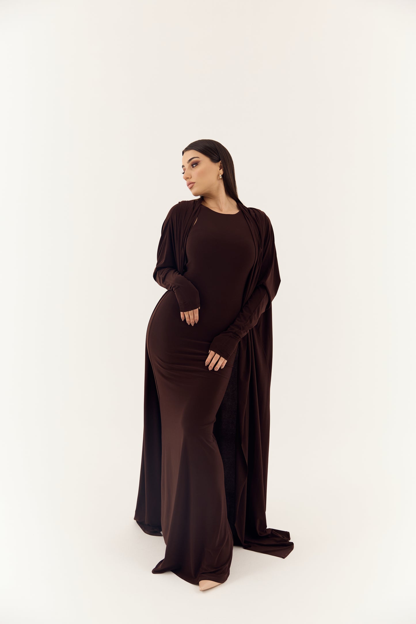 Flowing Stretch Abaya