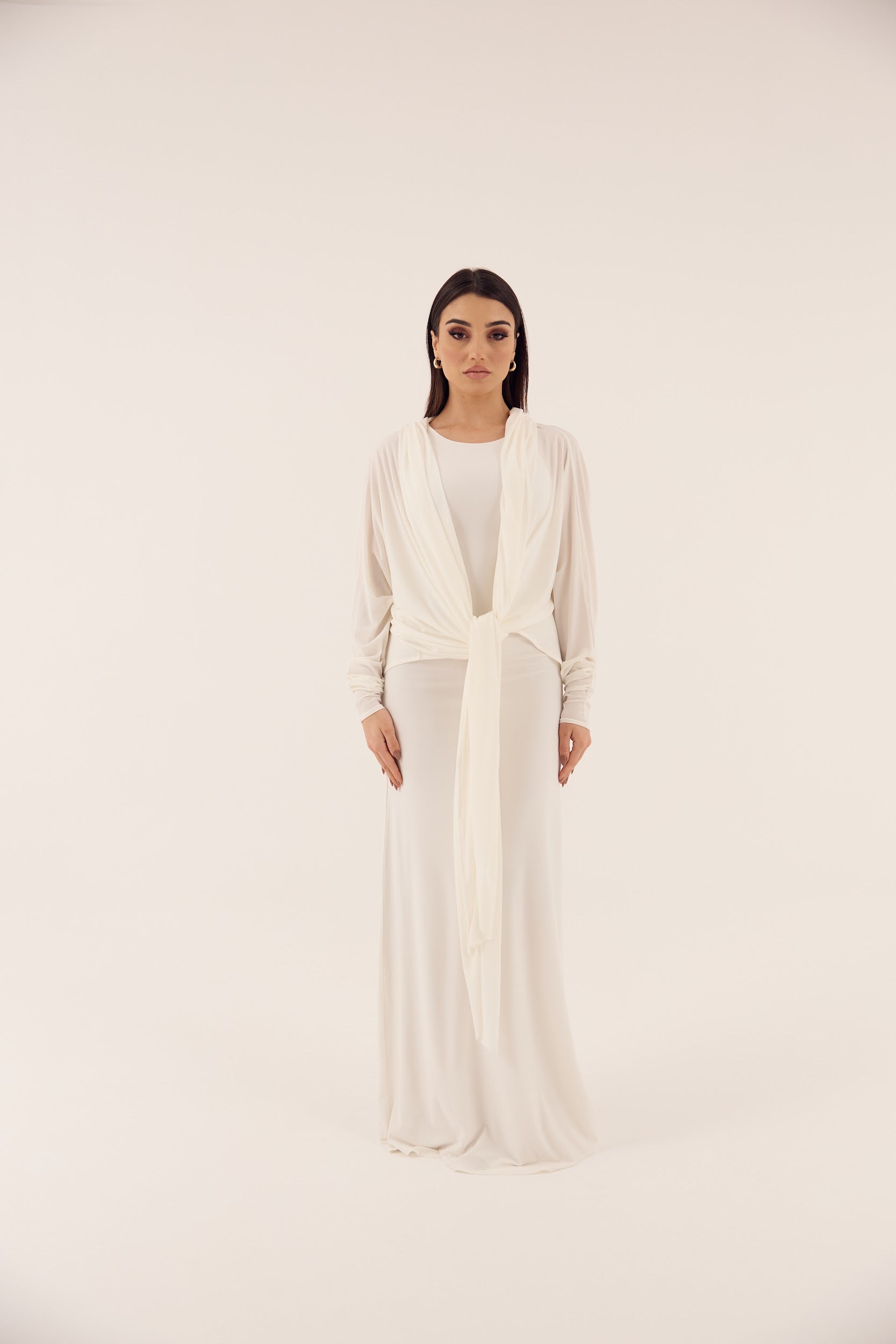 White Stretch Cover-Up