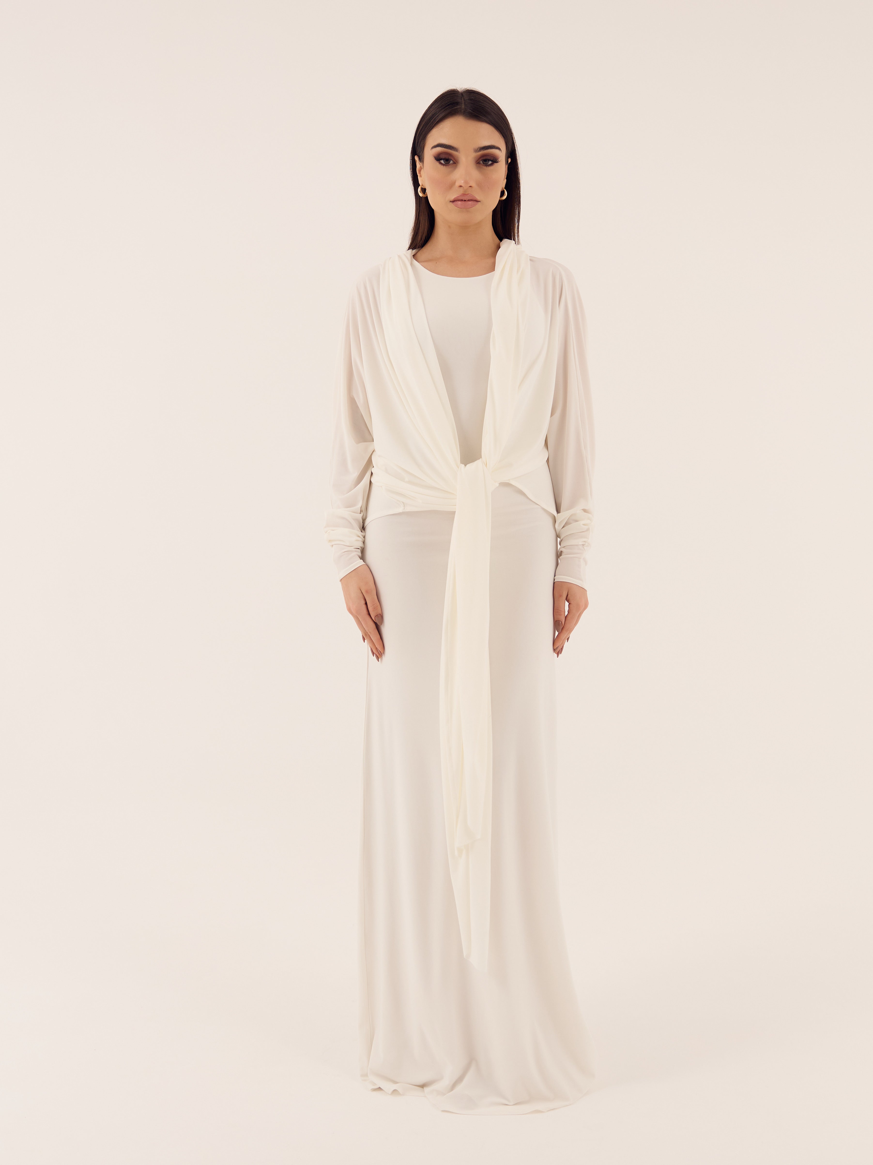 White Stretch Cover-Up