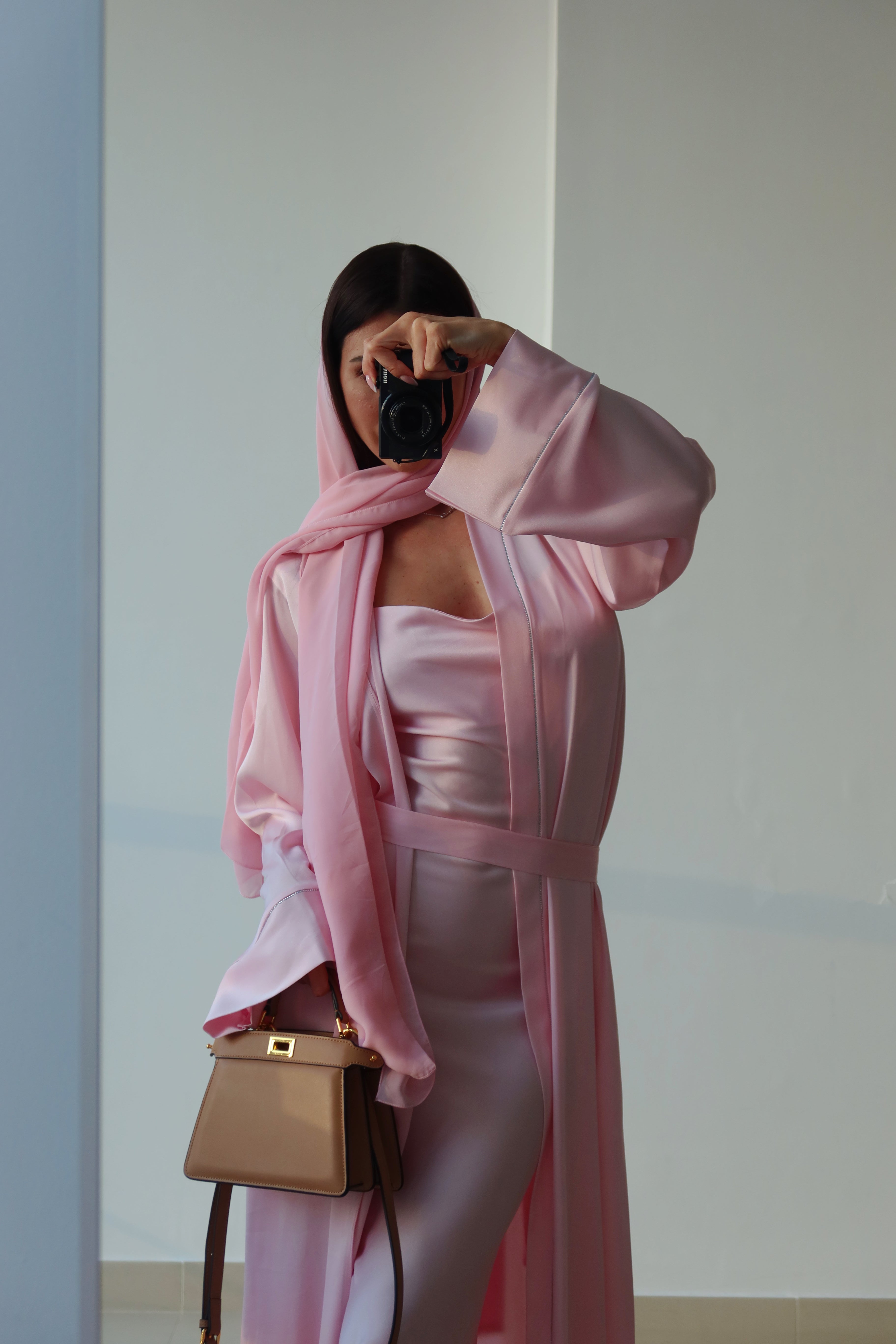 Emirati Satin Baby pink