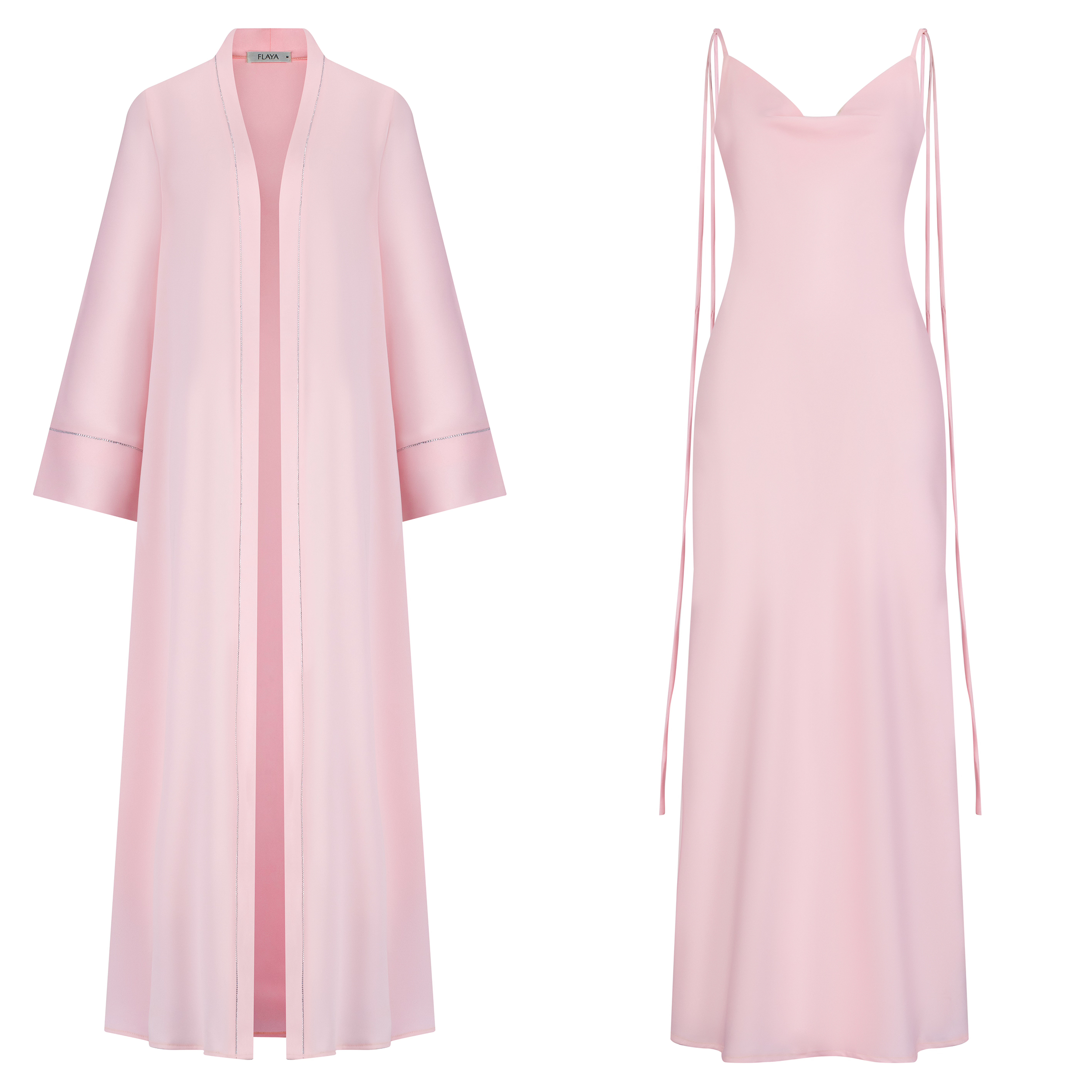 Emirati Satin Baby pink - Flaya