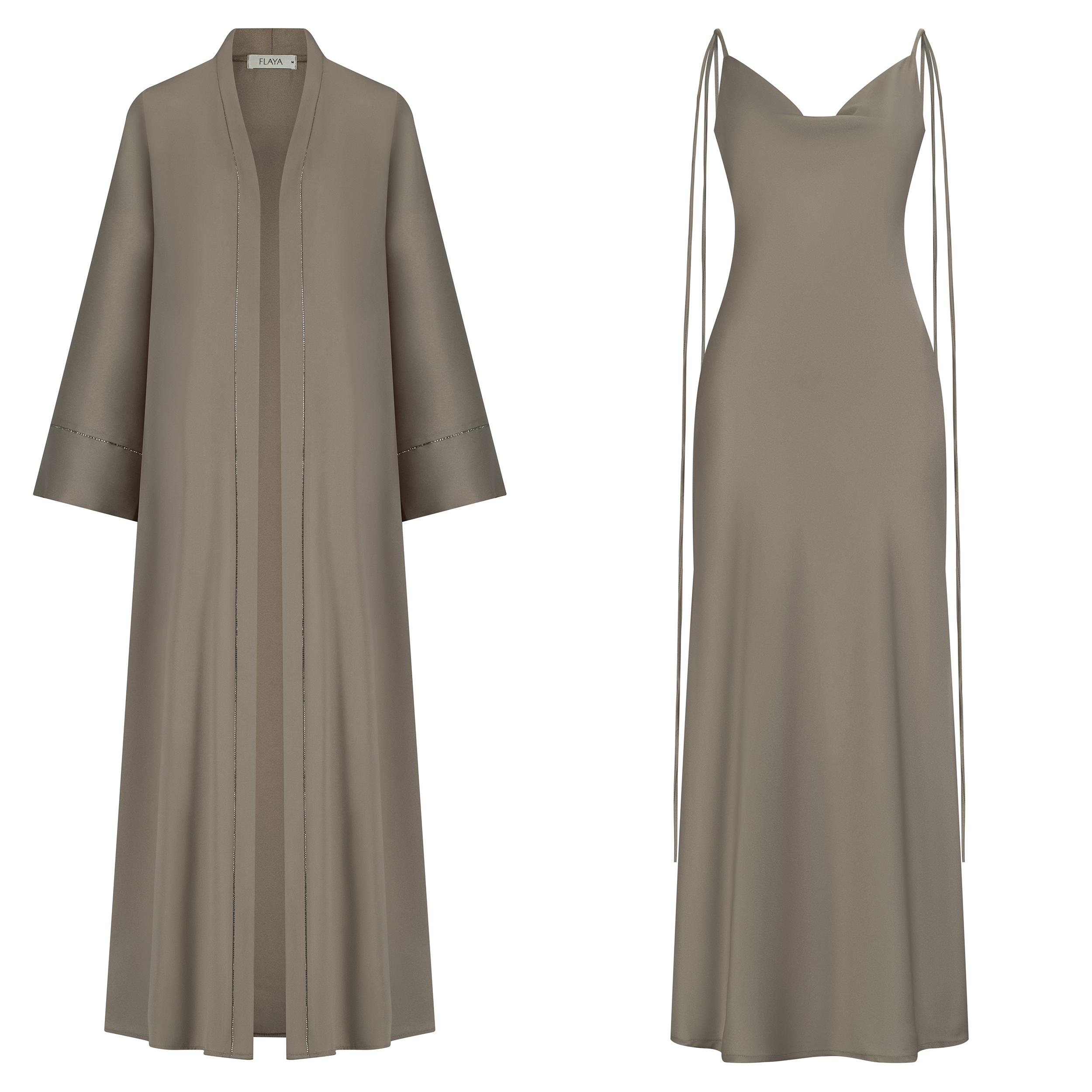 Emirati Satin beige - Flaya